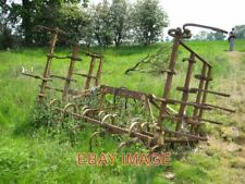 PHOTO  OLD CULTIVATOR OLD SPRING TINE CULTIVATOR MADE BY LOCAL MANUFACTURER W J