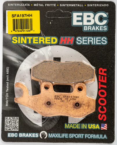 Sfa197hh ebc brake pads - ebc, fit