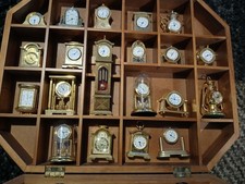 Miniature Clock Collection -  Nine  Delightful Clocks