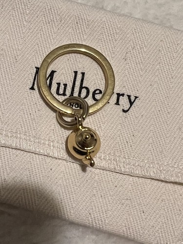 Mulberry teapot bag charm - mulberry,
