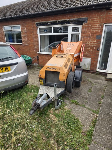 Jensen a530d 6x8 chipper - jensen,