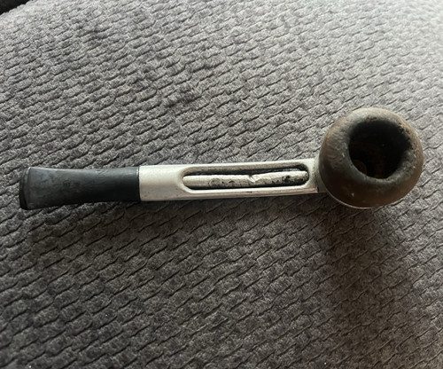 Falcon metal tobacco pipe - metal,