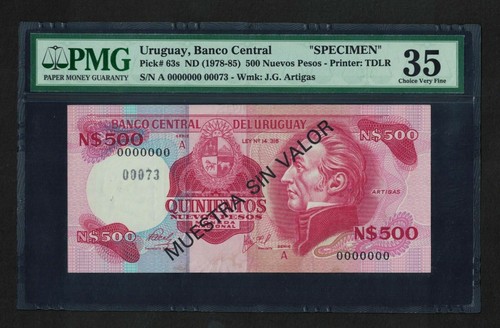Uruguay 500 nuevos - vf,,