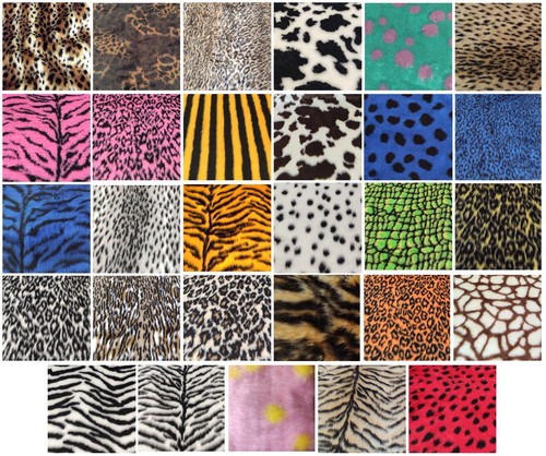 Jacquard fur fabric multiple - jacquard,