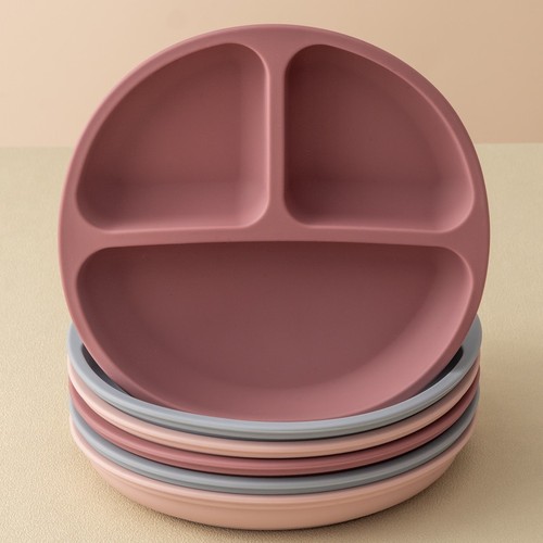 Baby silicone suction plate - suction,