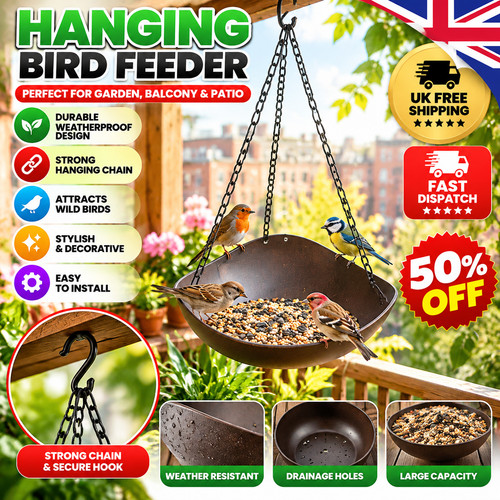 Hanging vintage garden bird - vintage,