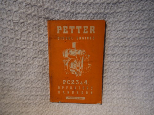 Vintage petter diesel engines - petter,