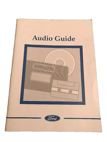 Ford audio guide owners - ford,