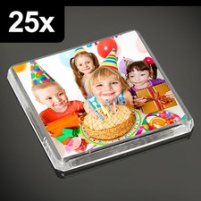 25x Clear Acrylic Blank Fridge