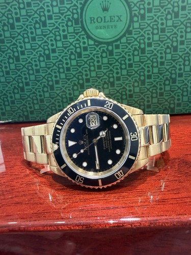 Rolex submariner 18ct - submariner, yellow