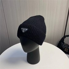 PRADA Milano Beanie Knitted