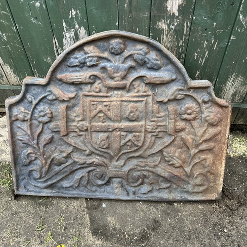 Antique georgian iron fire - georgian,