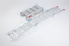 Tri-fold Motorcycle Loading Ramp - Aluminium - 270kg ATV Quad Golf Buggy Trailer