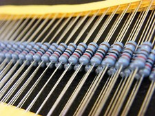 100 x Resistors - Metal Film - 1/4W 1% tolerance Resistors 0.25W 10K - 2M