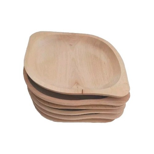 Wooden plates set - set, cm