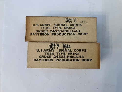 Two 6k8 nos army raytheon - two,