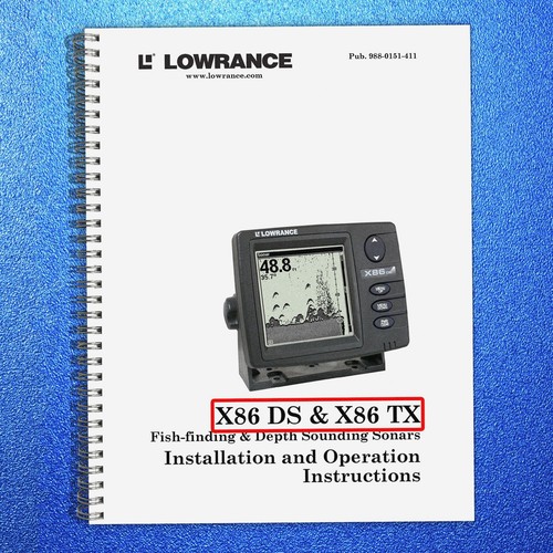 Lowrance x86 tx fish - x86, ds
