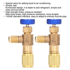 ⁺ 2PCS Refrigeration Valve