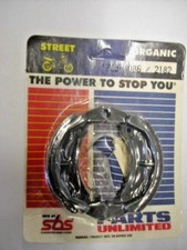 Yamaha 82-02 Big Wheel YZ Suzuki RM80 Brake Shoes NOS SBS 2182        1723-0086