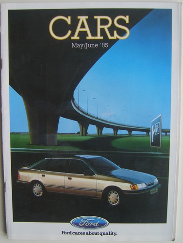 Ford cars may jun 1985 - ford, may-jun