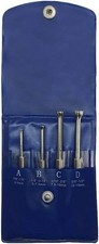 SET OF 4 SMALL HOLE BORE GAUGES HALF BALL MEASURING