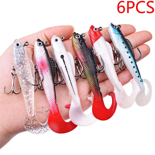 Soft wobbler fishing lures - wobbler,
