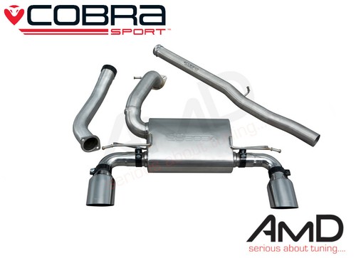 Cobra focus mk3 cat back - cobra, rs