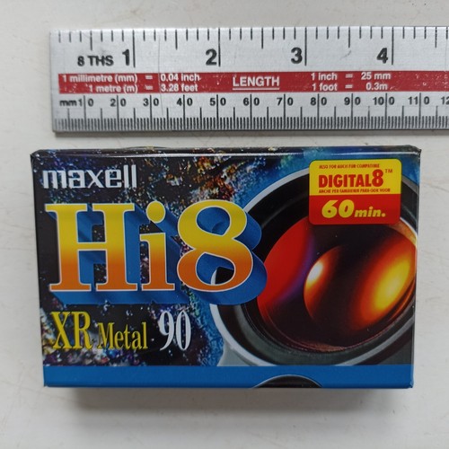 Maxell hi8 metal video - maxell,