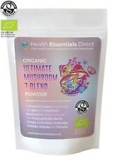 Organic Ultimate 7 Mushroom Blend (Chaga, Reishi, Lions Mane, Cordyceps + More)