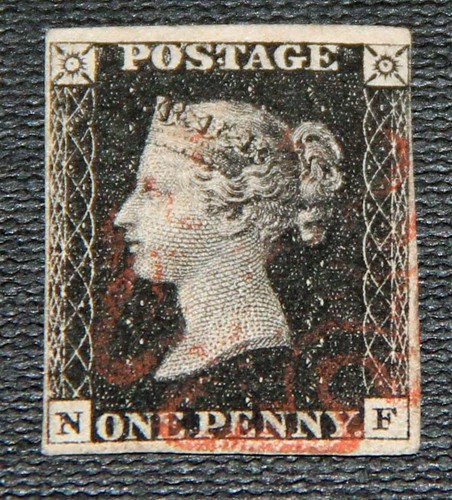 1840 penny black 4 - penny,