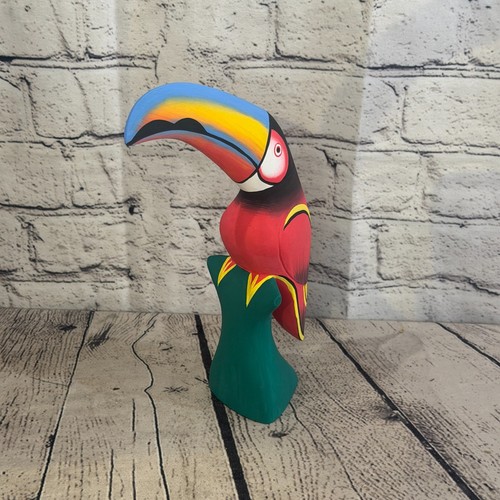 20cm dark red - 20cm, toucan