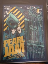 Pearl Jam Manchester Poster