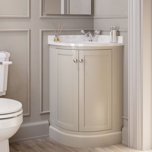 500mm beige curved - 500mm,