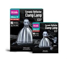 Arcadia Ceramic Reflector Clamp Lamp Basking Lamp Dome Holder Tortoise Table