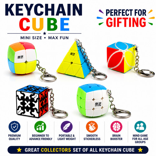 Keychain cube puzzle - puzzle, toy