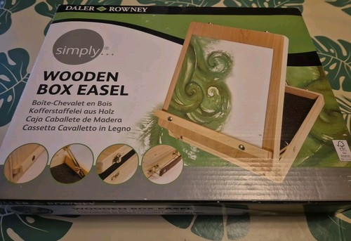Simply wooden box easel - simply, easel,