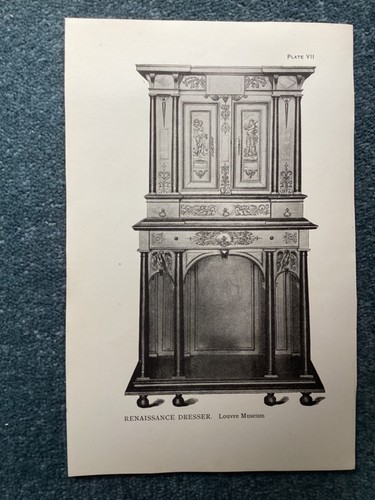 Antique 1913 print - antique,