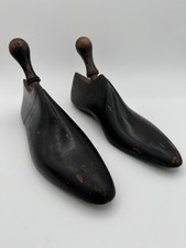 Vintage Wooden Ebonized Shoe