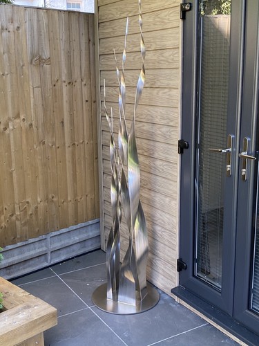 Stainless steel sculpture - stainless,