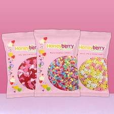 Edible Sprinkles 55g – Cake, Cupcake, Cookie Decoration Toppers