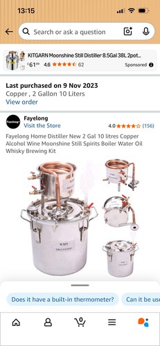 10l home distilling kit - 10l,