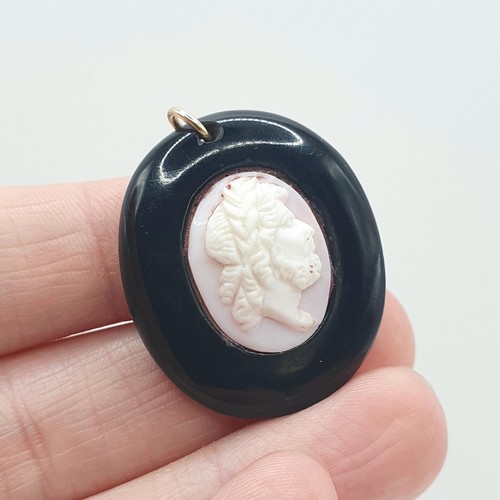 Antique victorian whitby jet - antique,