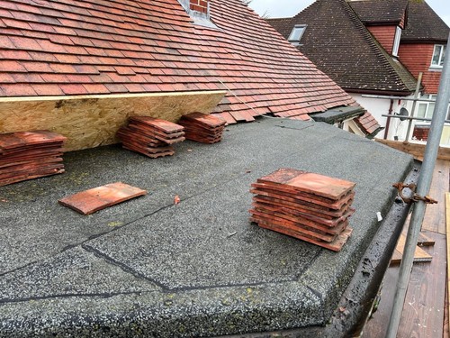 Rosemary clay tiles red - rosemary,