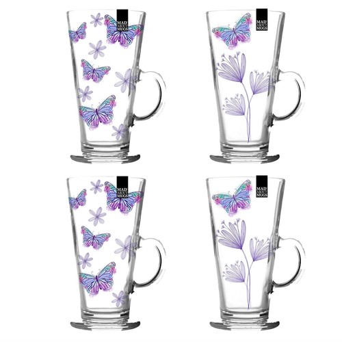Set latte glasses - 4,