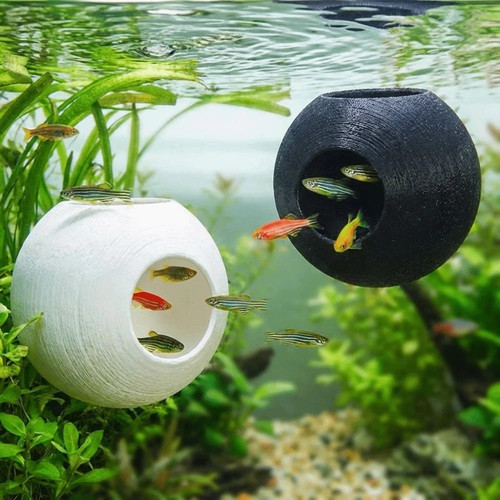 Plastic hiding cave ball - hiding,