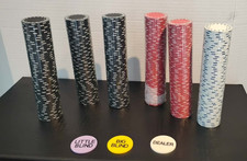 *300 Casino Poker Plastic