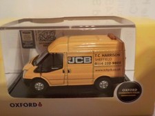 Model Van, Ford Transit, SWB, Medium Roof, JCB, 1/76 New