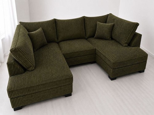 Seater shape sofa with - u,