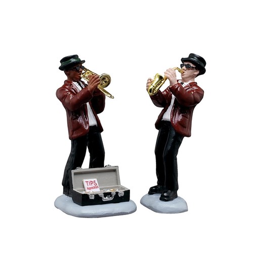 Lemax figurine jazz duo - figurine,