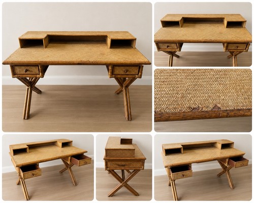 Vintage bamboo rattan - vintage, &